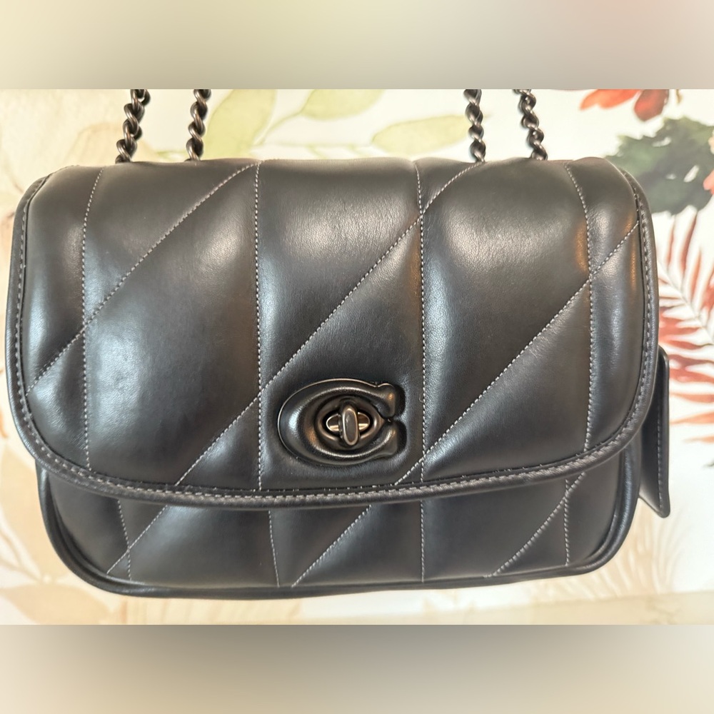 NWT COACH Quilted Pillow Madison